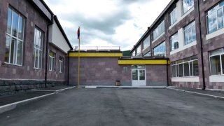 Отремонтированная школа в Цахкадзоре Котайкской области, программа 300 школ