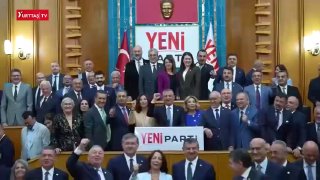 Заседание фракции партии «Yeni» в Великом национальном собрании Турции