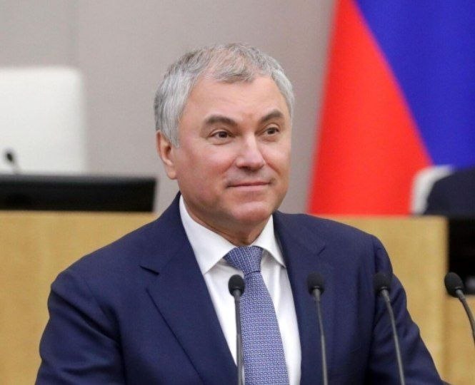 Вячеслав Володин выступает с заявлением, Канакер-Зейтун