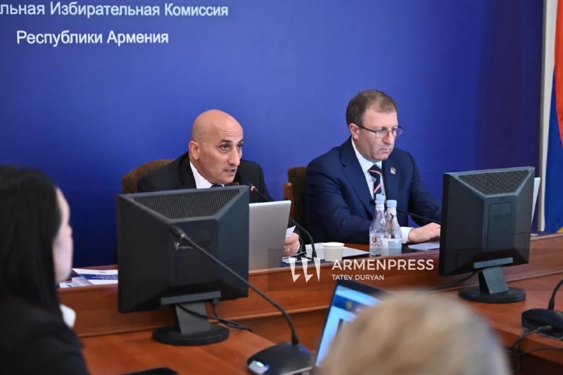 Заседание ЦИК Армении, передача мандатов Совету старейшин Еревана, Канакер-Зейтун