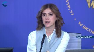 Логотип Центральной избирательной комиссии Республики Армения на фоне карты избирательных регионов, включая Канакер-Зейтун